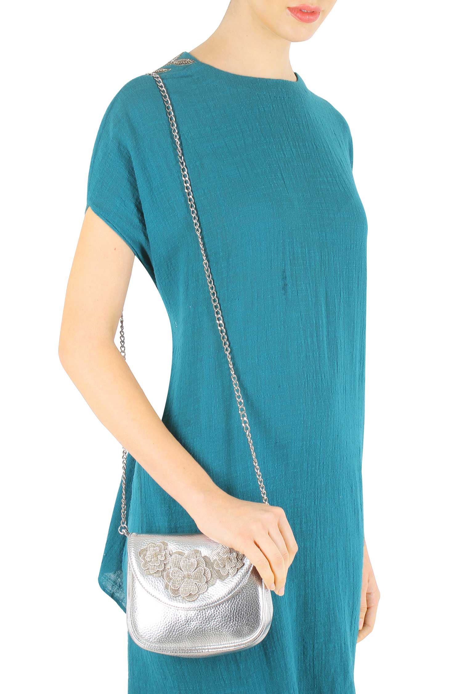 silver japanese micro sling bag new in silver japanese micro sling bag new in
